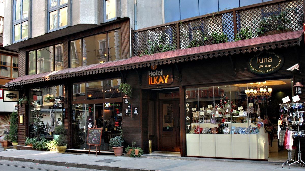 Ilkay Hotel Стамбул Экстерьер фото